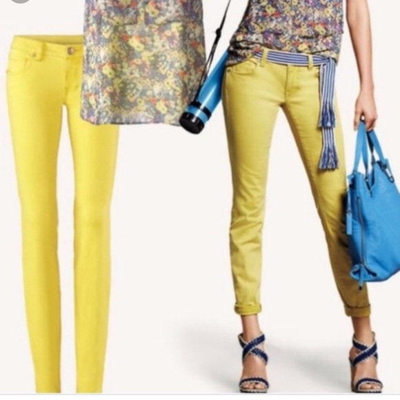 CAbi Pants - Cabi citron skinny jeans